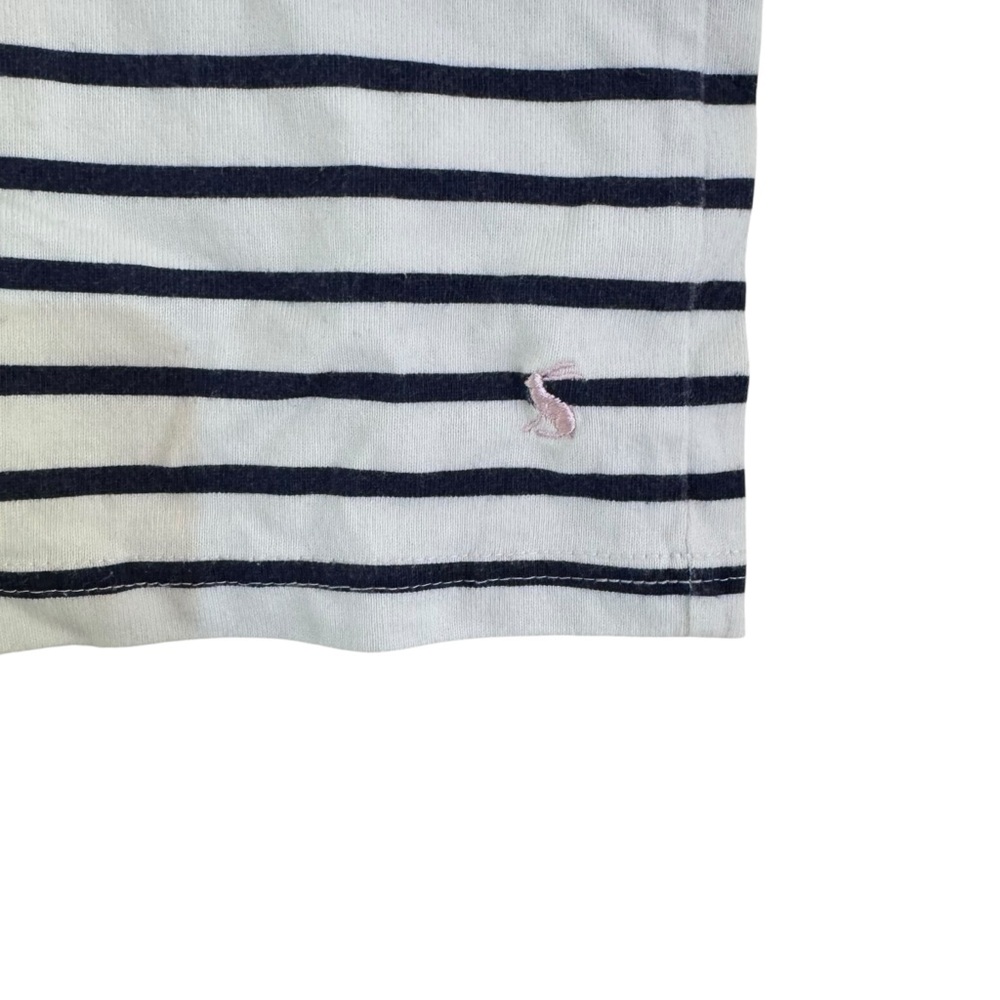 Joules Clothing Floral Print Womens Mini Striped T-Shirt Dress Size 2 - Picture 5 of 11